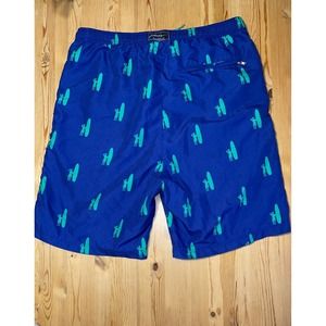 Johnnie O Board Short Swim Trunk Elastic Waist Drawstring and Pocket Mens XL